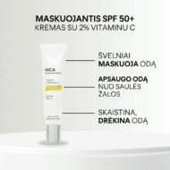 Maskuojantis SPF 50+ kremas su 2% VIT. C